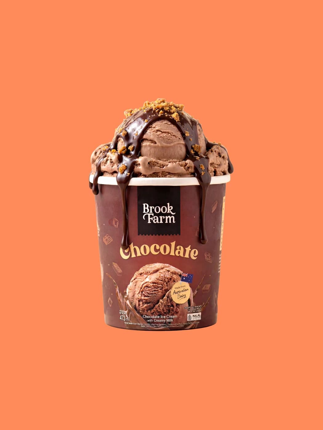 Brook Farm Chocolate ice cream