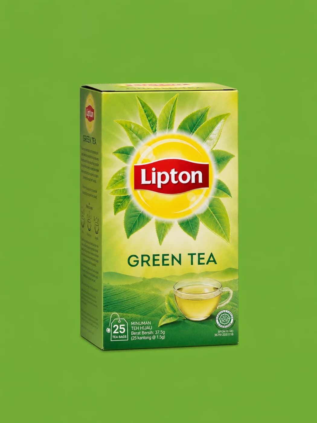 Lipton Green Tea box