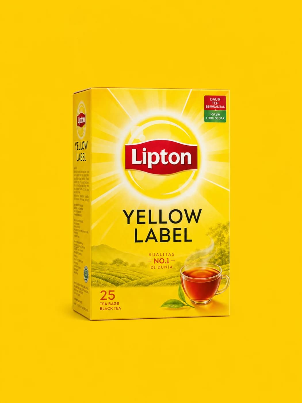 Lipton Yellow Label black tea box